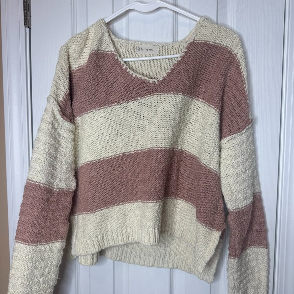 By Together 100% Cotton cropped Sweater size S